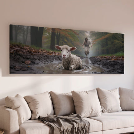 He Runs To Rescue | Canvas