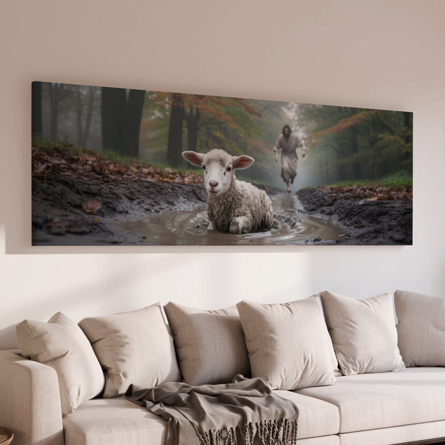 He Runs To Rescue | Canvas