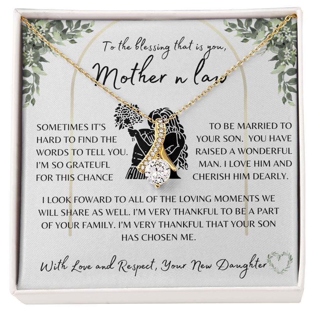 Wedding Gift | Mother of the Groom | Alluring Beauty Necklace