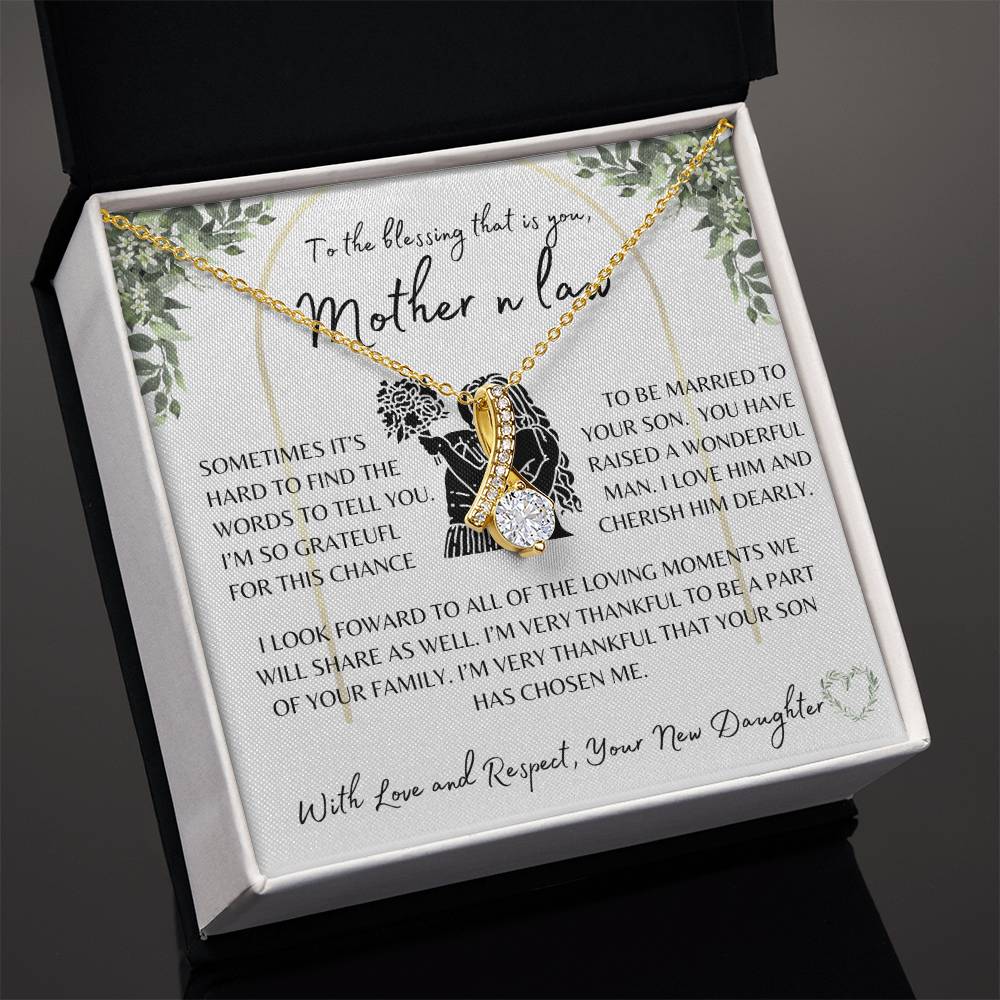 Wedding Gift | Mother of the Groom | Alluring Beauty Necklace