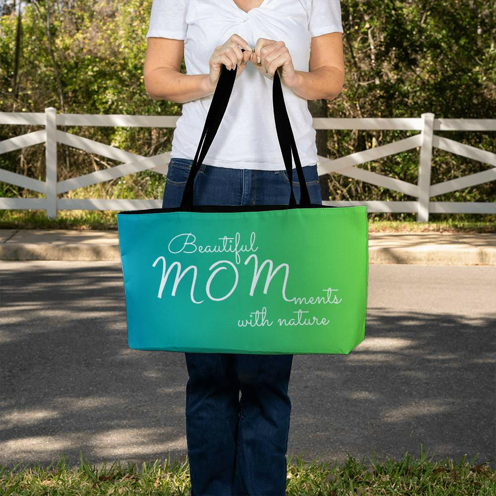 [NATURE Collection] Beautiful MOMents Weekender Tote Bag  |  Mother's Day