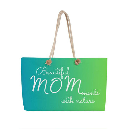 [NATURE Collection] Beautiful MOMents Weekender Tote Bag  |  Mother's Day