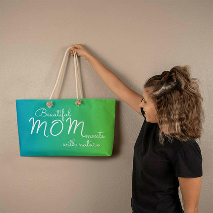 [NATURE Collection] Beautiful MOMents Weekender Tote Bag  |  Mother's Day