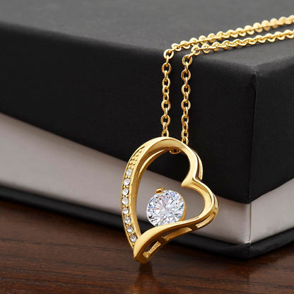 To My Daughter | Mom's Promise | Forever Love Necklace