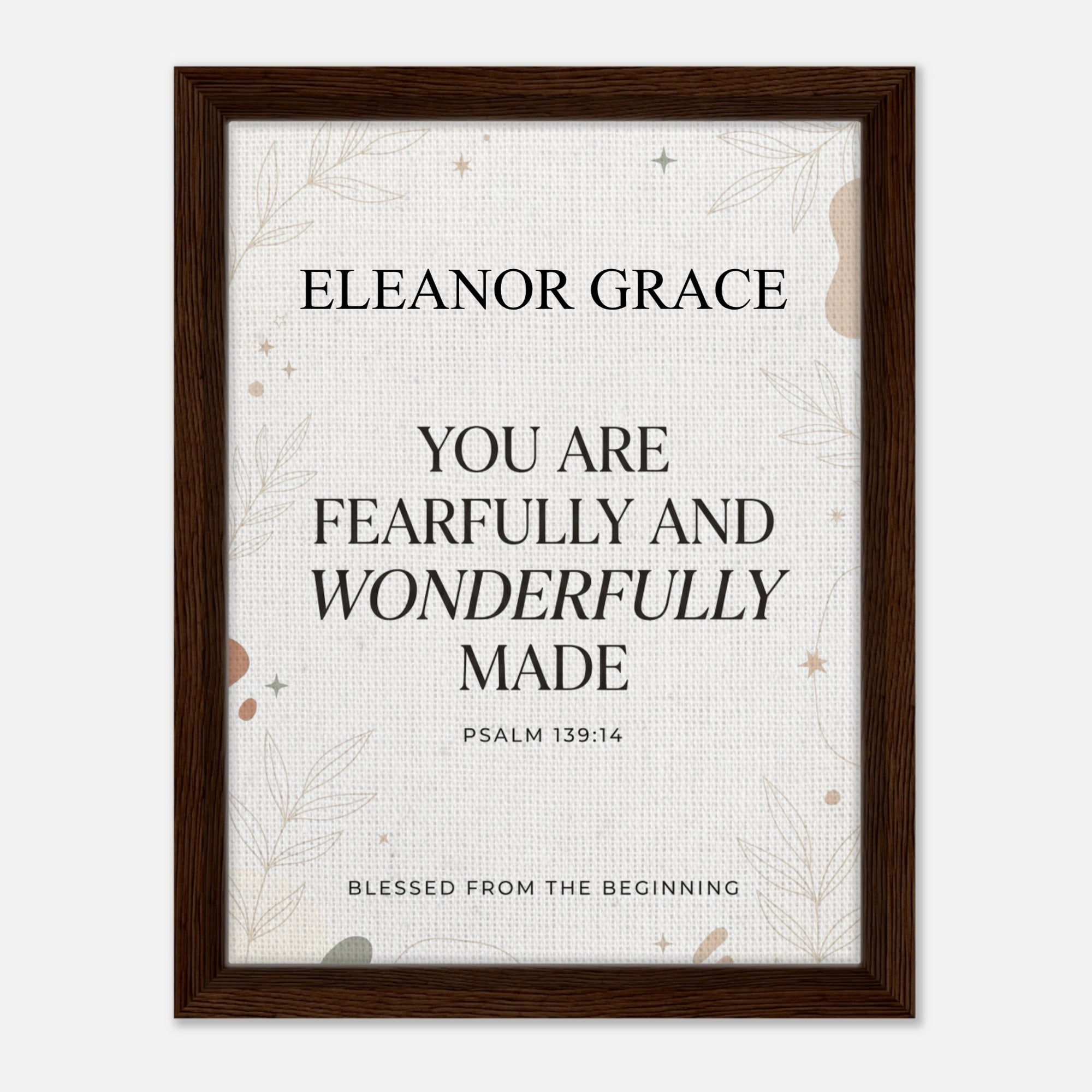 Fearfully and Wonderfully Made