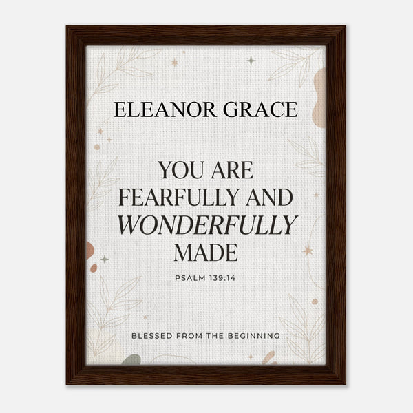 Fearfully and Wonderfully Made